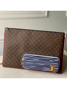 Louis Vuitton Pochette A4 Multipocket Pouch M69690 Monogram Canvas 2020