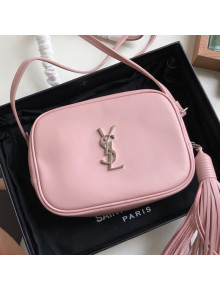 Saint Laurent Blogger Calfskin Small Camera Shoulder Bag 425316 Pink 2019