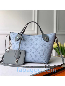 LouiLouis Vuitton Mahina Hina PM Bag in Monogram Perforated Calfskin M55905 Blue/Gray 2020 