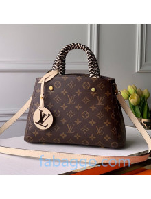 Louis Vuitton Montaigne BB with Braided Top Handles M45311 Monogram Canvas 2020