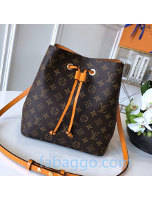 Louis Vuitton Neonoe MM Bucket Bag M43430 Monogram Canvas/Yellow 2020