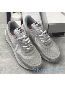 Nike x Sacai x Dior Mesh Sneakers Grey 2020 (For Women and Men)