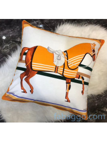 Hermes Throw Pillow 60x60cm H2082427 White 2020