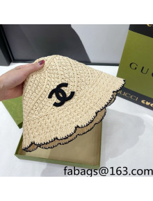 Chanel Bucket Hat Beige 2022 49