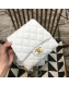 Chanel Side-packs Flap Bag AS0614 White 2019