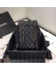 Chanel Grained Calfskin Backpack AS1371 Black 2020