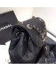 Chanel Grained Calfskin Backpack AS1371 Black 2020