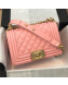 Chanel Quilted Calfskin Small Flap Bag A67085 Pink 2019