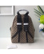 Gucci GG Canvas Web Backpack 190278 Beige 2019