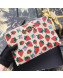 Gucci Zumi Strawberry Print Pouch 570728 2019