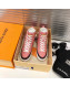 Louis Vuitton Stellar Monogram Embossed Leather High-top Sneakers Pink 2019