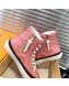 Louis Vuitton Stellar Monogram Embossed Leather High-top Sneakers Pink 2019