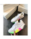 Stella McCartney Eclypse Lace-up Sneaker in Calfskin and Suede White 2019