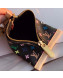 Louis Vuitton Colored Monogram Key Holder and Coin Purse M58028 Black