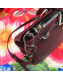 Gucci Zumi Grainy Leather Medium Top Handle Bag ‎564714 Burgundy 2019