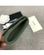 Chanel Quilting Classic Card Holder Green