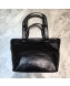 Balenciaga Mini Logo Handle Shopping Tote Black/White 2020