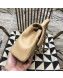 Chanel Quilted and Chevron Calfskin Flap Bag with Top Handle AS0804 Beige 2019