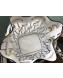 Fendi Mini Transparent Mon Tresor bucket Bag White 2019