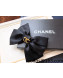 Chanel Silk Headband Black 2022 100