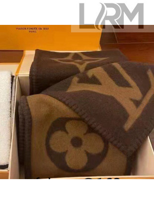 Louis Vuitton Sweet Dreams Cashmere Scarf 26x240cm Brown 2021