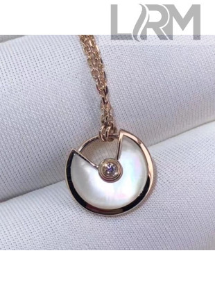 Cartier Nologo Amulette de Necklace , XS Model White 08