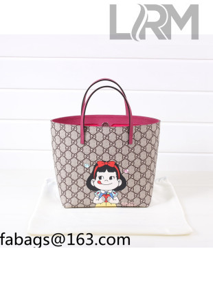 Gucci Children's GG Canvas Tote Bag with Girl Print 410812 Fuchsia 2022 15