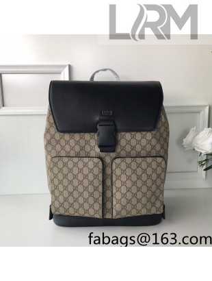 Gucci GG Canvas and Canvas Backpack 406369 2022 