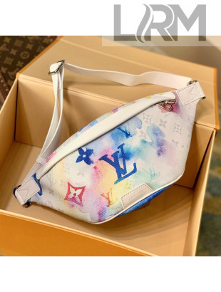 Louis Vuitton Discovery Bumbag PM in Monogram Watercolor Multico Canvas M45759 2021