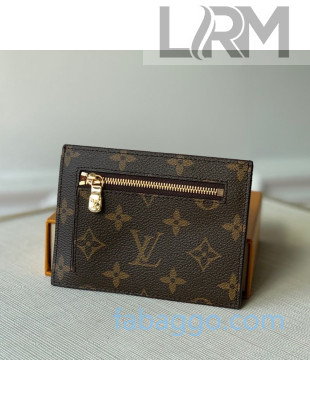 Louis Vuitton ID Card Holder N60378 Monogram Coated Canvas 2020