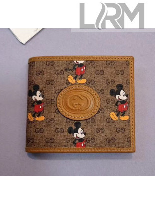 Gucci Disney x Gucci Mickey Mouse Card Hoder Wallet 602547 2020