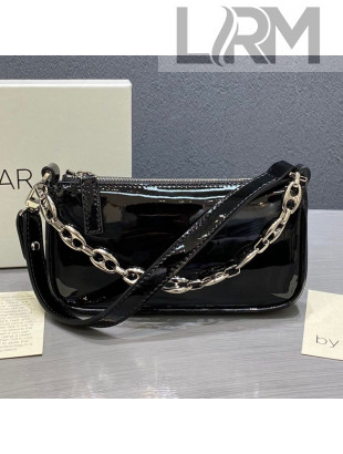 By Far Mini Rachel Black Patent Leather Bag 2020