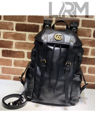 Gucci RE(BELLE) Leather Backpack ‎526908 Black 2018