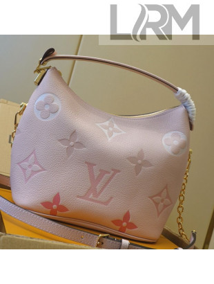 Louis Vuitton Gradient Monogram Leather Marshmallow Hobo Bag M45697 Pink 2021