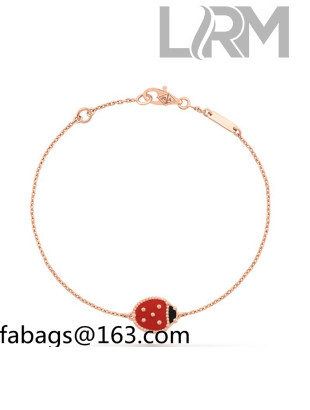 Van Cleef & Arpels Ladybug Bracelet Red 2022 54