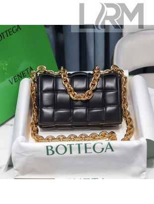 Bottega Veneta The Chain Cassette Cross-body Bag Black/Gold 2020