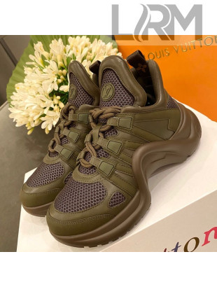 Louis Vuitton Mesh LV Archlight Sneaker Green 2020