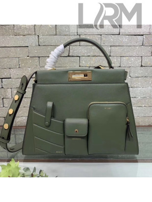 Fendi Peekaboo Regular Pocket Green 2019