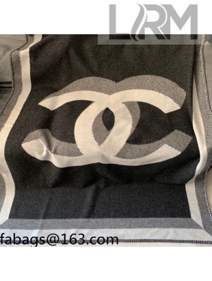 Chanel Wool CC Blanket 140x190cm Black 2021