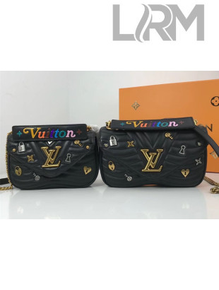 Louis Vuitton Love Lock New Wave Chain Bag M52913 Black 2019