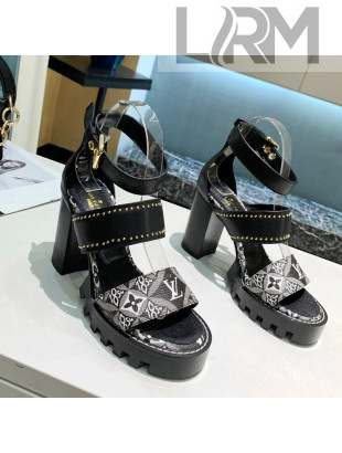 Louis Vuitton Since 1854 Star Trail Sandals Black 2021