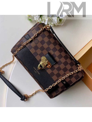 Louis Vuitton Vavin PM Chain Shoulder Bag N40108 Damier Ebene Canvas/Black 2019