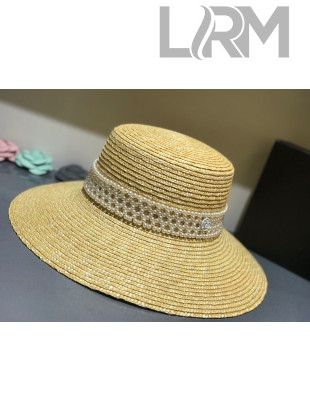 Maison Michel Straw Wide Brim Hat MM01 2021