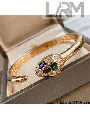 Bvlgari Serpenti Bracelet BB32 Blue/Green 2021