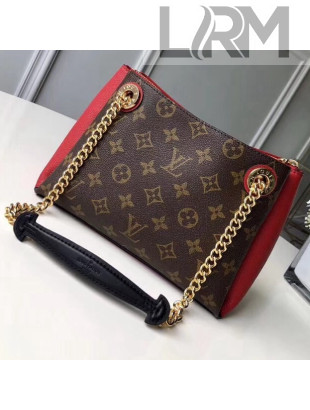 Louis Vuitton Monogram Canvas and Grained Calf Leather Surene BB Bag Cherry 2018