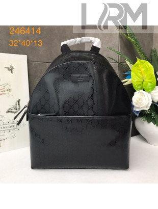 Gucci GG Fabric Backpack 246414 Black 2019