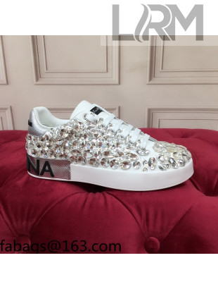 Dolce & Gabbana DG Crystal Allover Sneakers 2021 111523