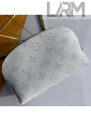 Louis Vuitton Monogram Canvas Cosmetic Pouch M47515 White