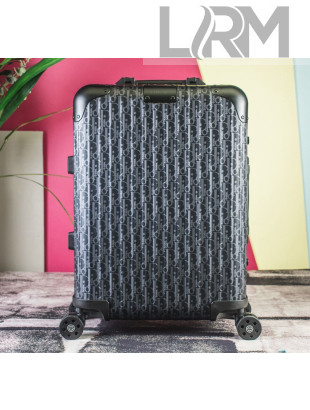 DIOR and RIMOWA Cabin Suitcase Luggage Black 2020