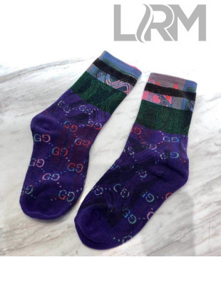 Gucci Flower Print Socks 2022 040184